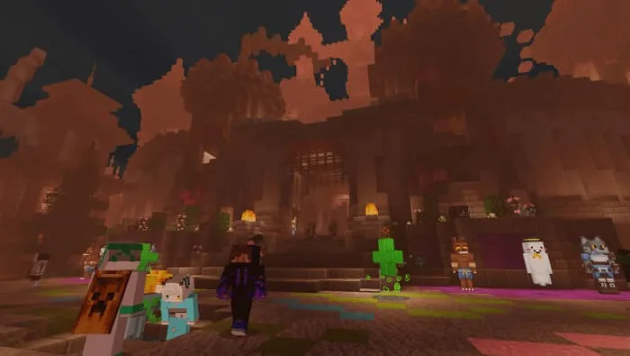 Демонстрация Солнца в Майнкрафт