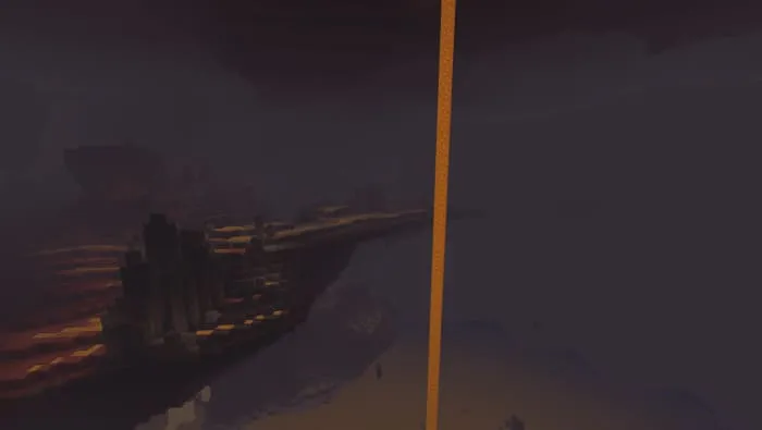 Демонстрация шейдеров во время дождя