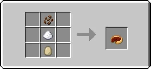 Крафт пирога с шоколадом в Майнкрафт