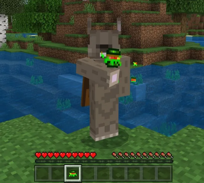 Бургер из слизи в Майнкрафт