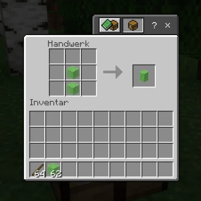 Стена из слизи в Майнкрафт