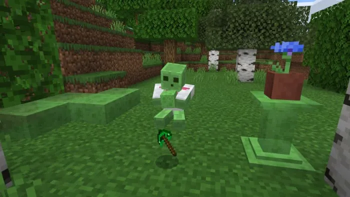 Новые блоки слизи в Майнкрафт