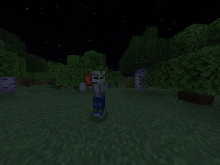 Гниющий зомби в Minecraft