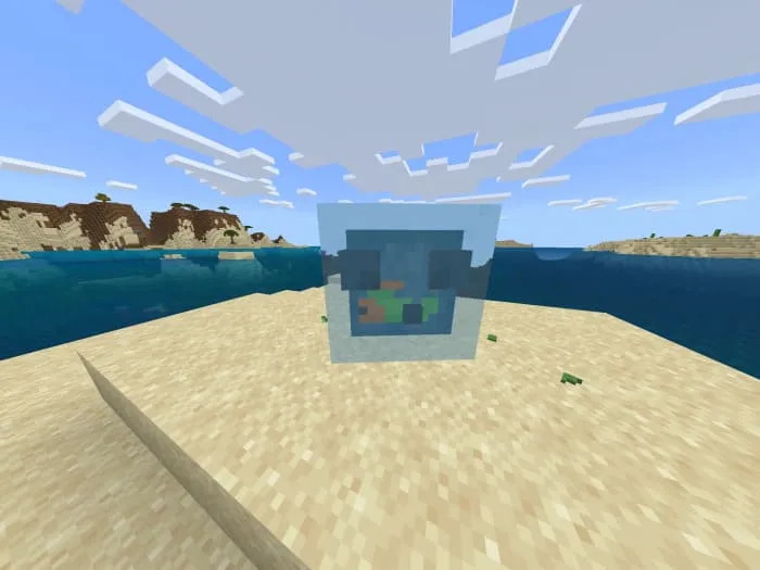 Тропическая слизь в Minecraft