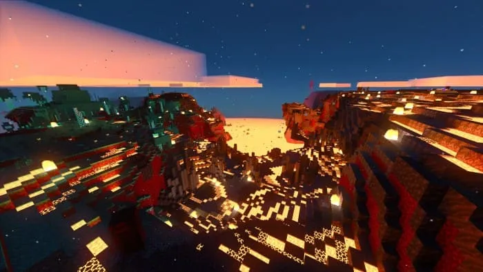 Биомы Незера в Верхнем мире