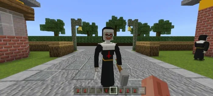 Злая Монахиня в Майнкрафт