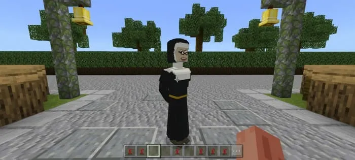 Сестра Мэдлин в Майнкрафт