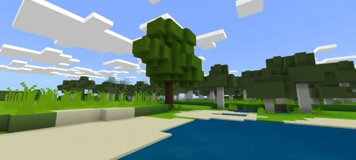 Вид текстур в обычном мире