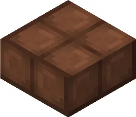 Плита из сухой грязи в Майнкрафт