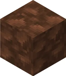 Сухая грязь в Майнкрафт