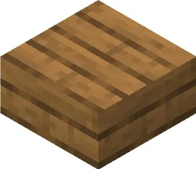 Плита из баобоба в Майнкрафт