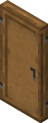 Дверь из баобоба в Майнкрафт