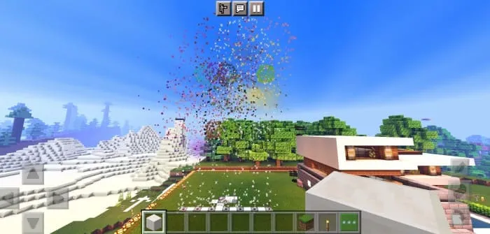 Машина фейерверков на карте