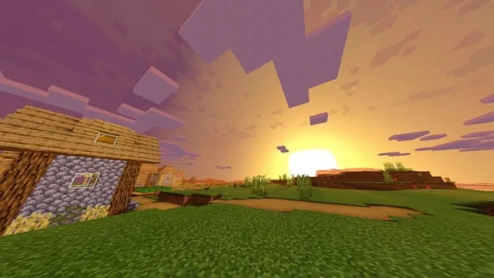 Новый вид заката