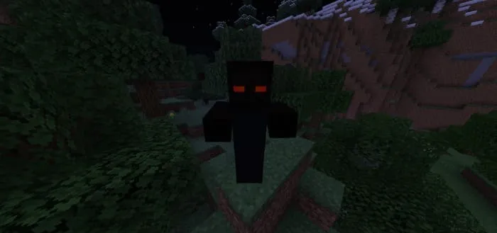 Огненный зомби