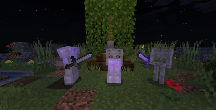 Древние скелеты в Майнкрафт