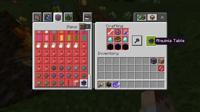 Крафт нового стола зачарования