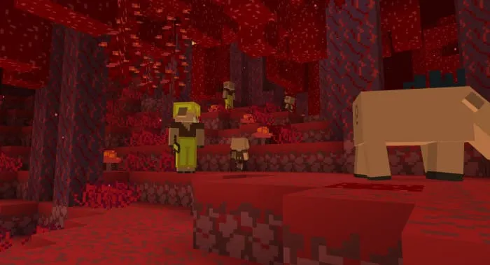 Незер с текстурами