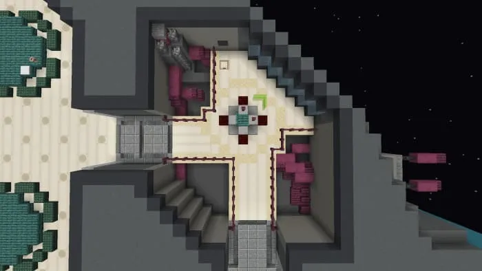 Комната пушек на карте