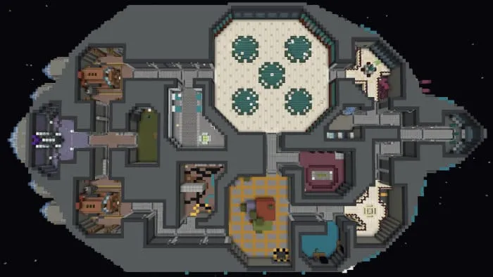 Вид карты Амонг Ас сверху