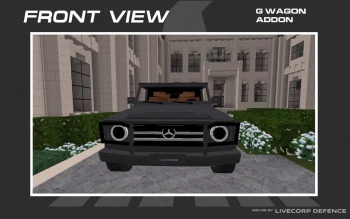 Гелендваген спереди