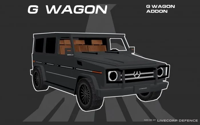 Гелендваген в Майнкрафт