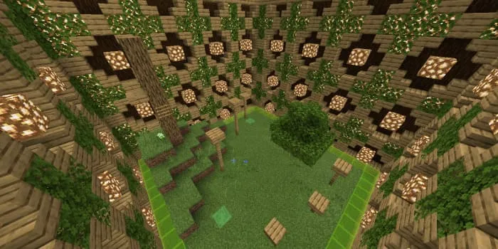 Паркур в лесе