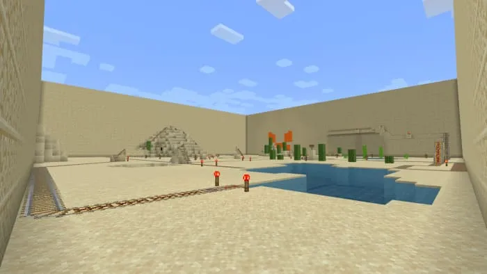 Горка в пустыне