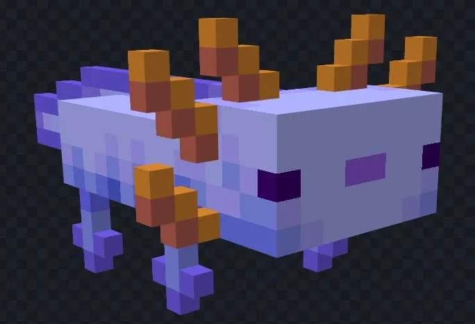 Голубая лодка-аксолотль