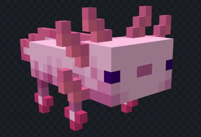 Розовая лодка-аксолотль