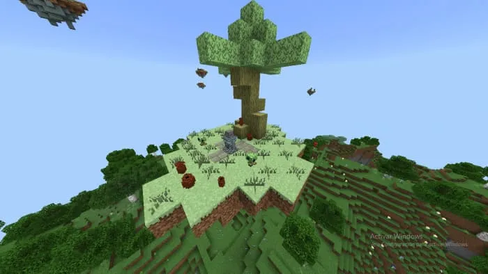 Священный остров в Майнкрафт