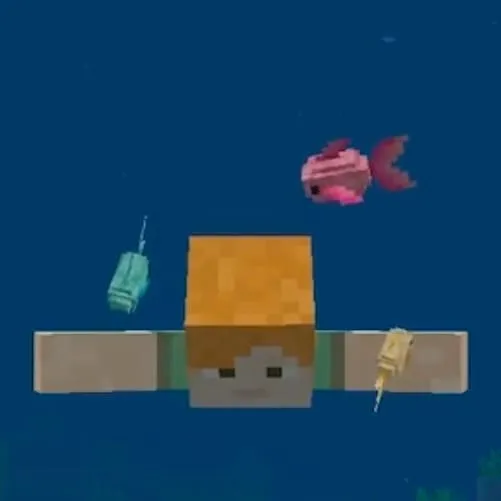 Шляпа с рыбками