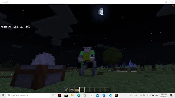 Игрок сидит на стуле