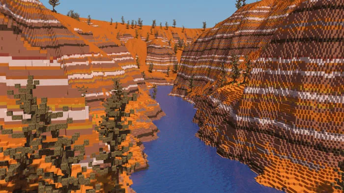 Золотой каньон и река