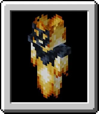 Пепельный человек в Minecraft