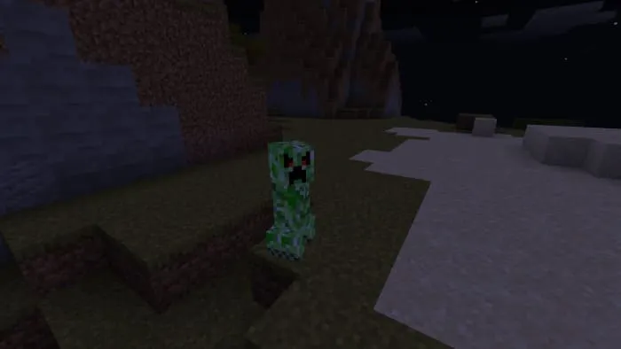 Страшный крипер