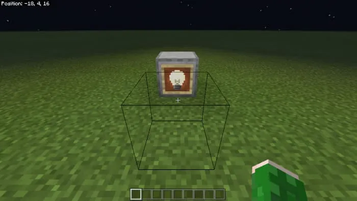 Лампочка в Майнкрафт