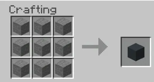 Крафт дорожного блока