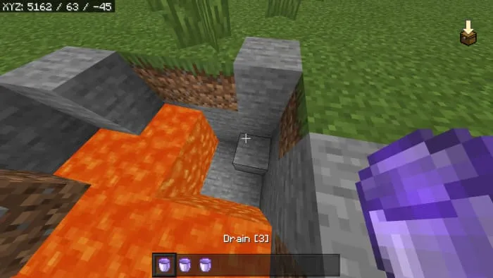 Осушение лавы3x3