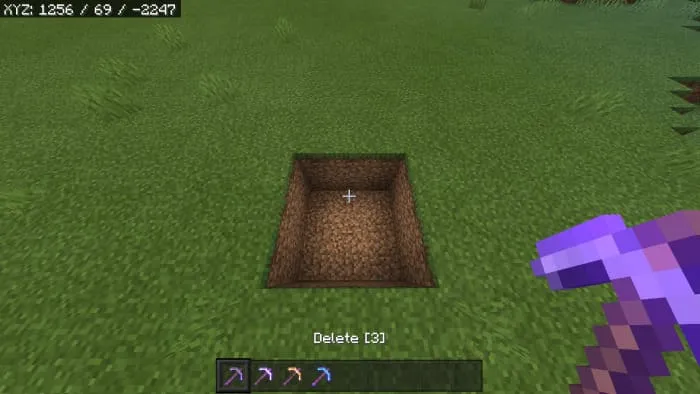 Удаление блоков 3x3