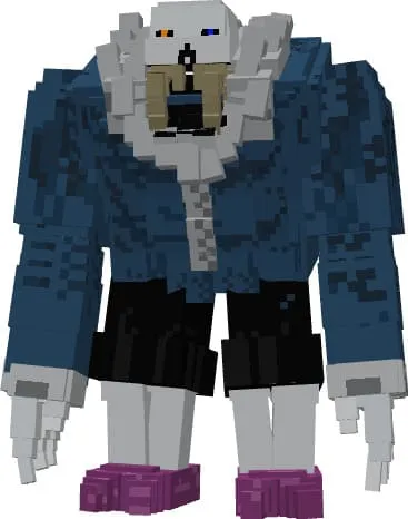 Санс в Minecraft