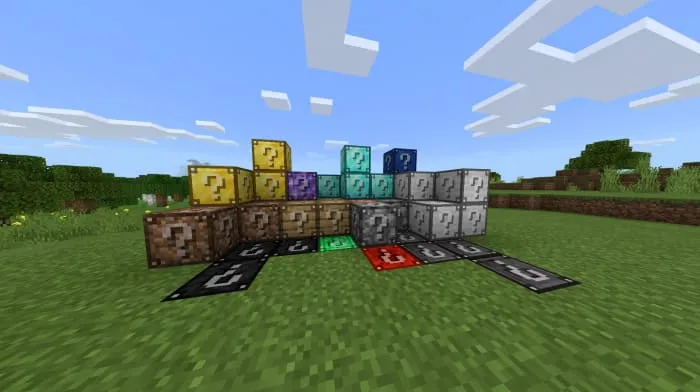 Виды блоков удачи