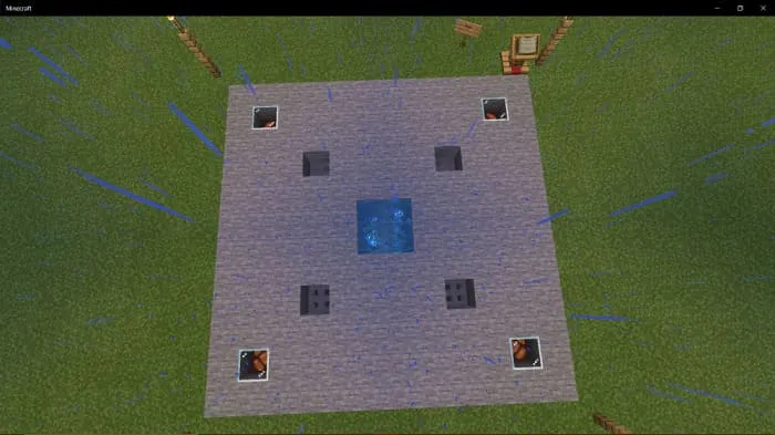 Карта с Бегущим в лабиринте