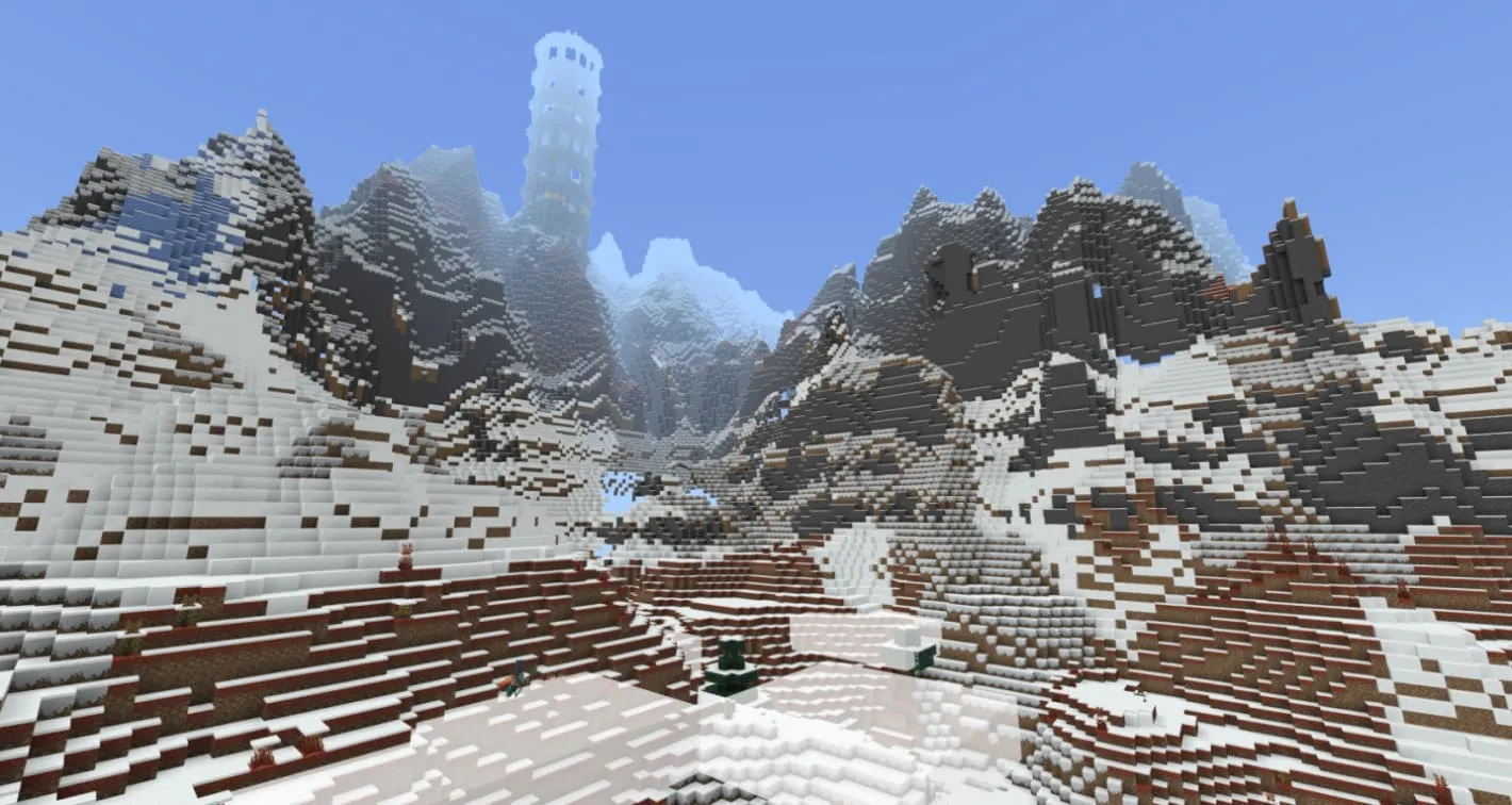 Новый вид гор с модом