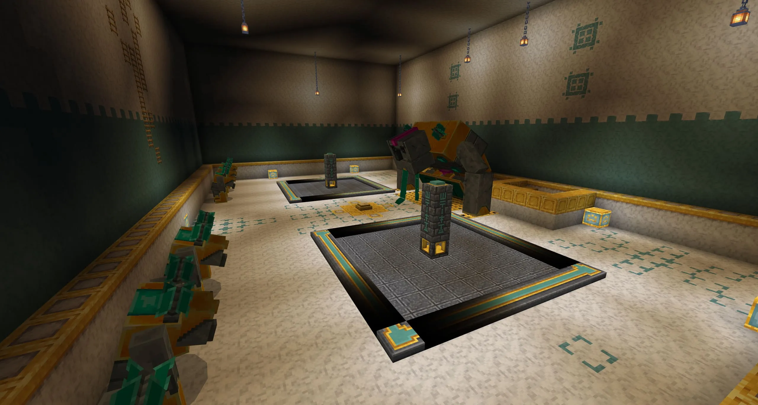 Зал ветров в Майнкрафт