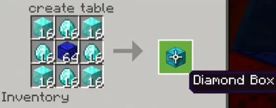 Рецепт алмазного ящика