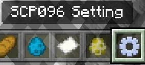 Предмет настроек мода