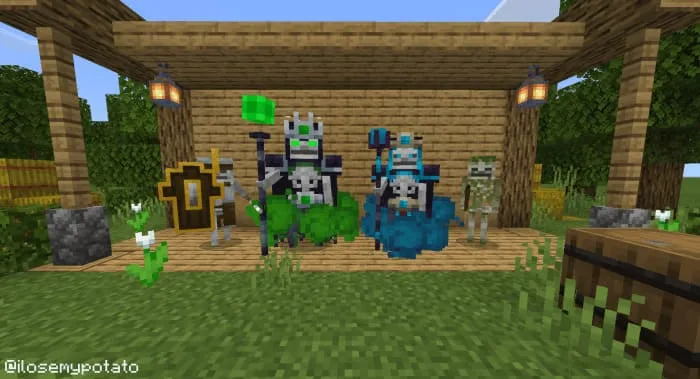 Новые скелеты в Майнкрафт