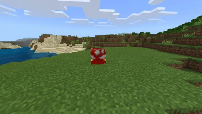 Куб красного камня в Майнкрафт