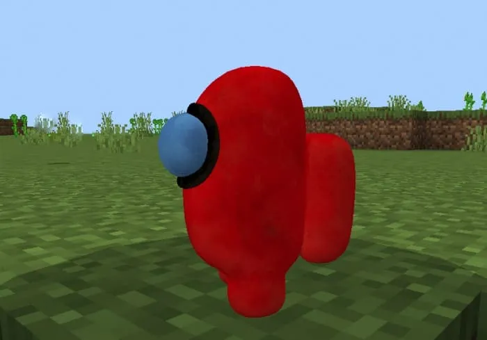 Амонг Ас персонаж сбоку